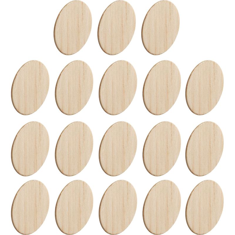 Set Mit 18 Selbstklebenden Schraubenabdeckungen Aus Naturholz, 18 Mm Durchmesser – Saubere Und Ordentliche Optik – Schutz Vor Feuchtigkeit Und Staub