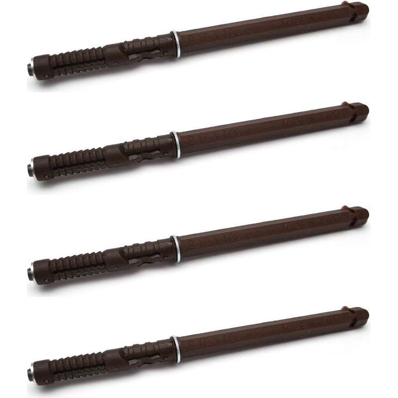 Braune, Unsichtbare Wandregalhalterung – Tragkraft 15 Kg – Wandmontage Für Hartholz – 100 Mm Länge – 4er-pack