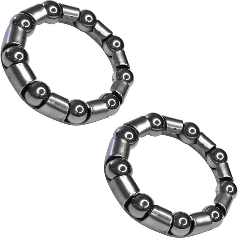 2x Stahl-fahrradkugellagerkäfig 32 Mm 45 Mm 9 Kugeln 7,94 Mm Universal-fahrrad-tretlager Diy