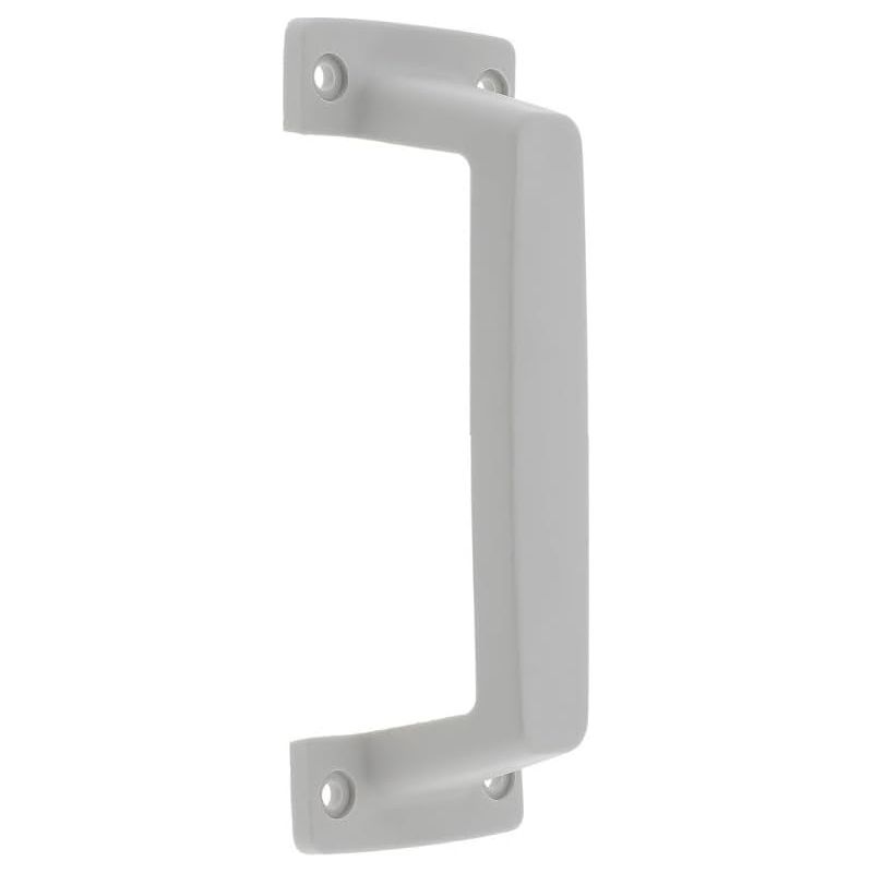 Grauer Pvc-garagentorgriff, Lochabstand 46 Mm – 145 X 45 Mm – Für Schiebe- Und Schwingtore – Schnelle Schraubbefestigung