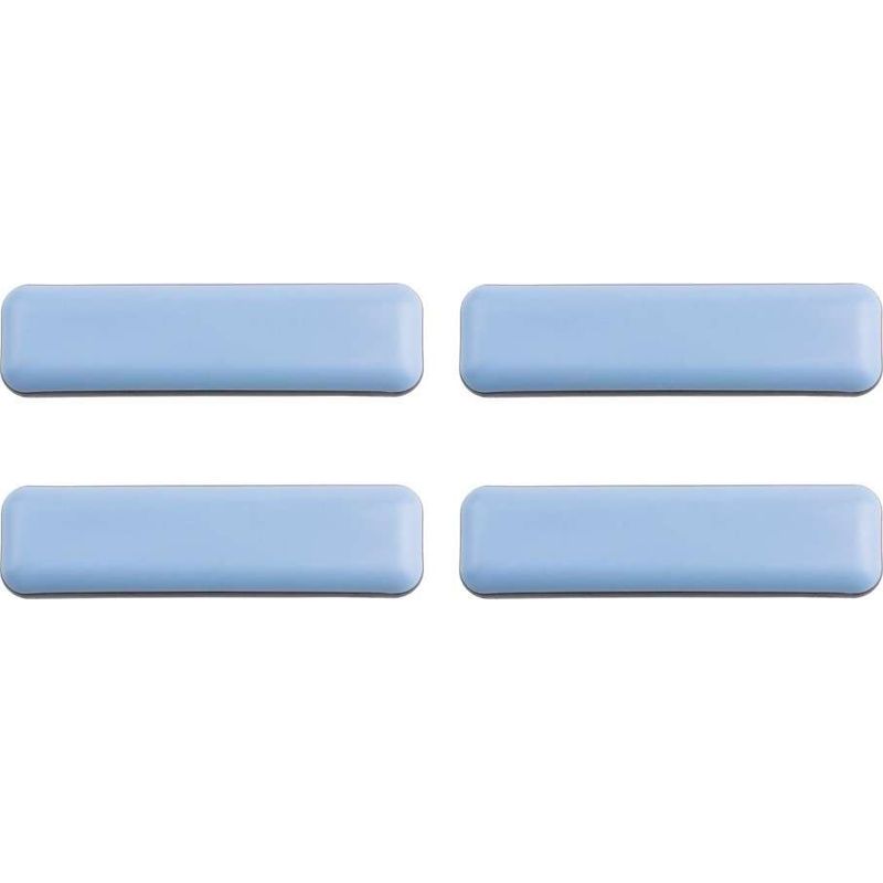 Teflon-gleiter 4 X 19 X 70 Mm – Selbstklebend Zum Schutz Von Parkettböden – Stuhl- Und Möbelfüße