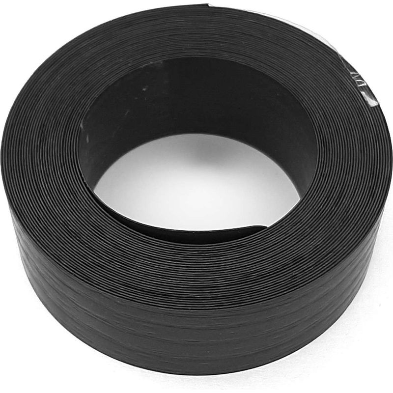 M Abs-kantenband – 22 Mm Breit, 0,4 Mm Dick – Schwarze Holzmaserung Für Die Oberflächenbehandlung Von Möbeln Und Platten – Klebstofffreie Verarbeitung