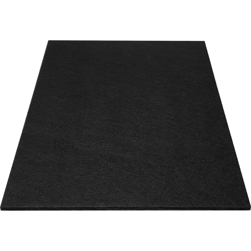 Selbstklebende Filzgleiter, Großes Format, 300 X 210 Mm, Extra Dick (5 Mm), Rutschfest, Für Möbelbeine, Tische, Stühle Und Parkettböden, Schwarz