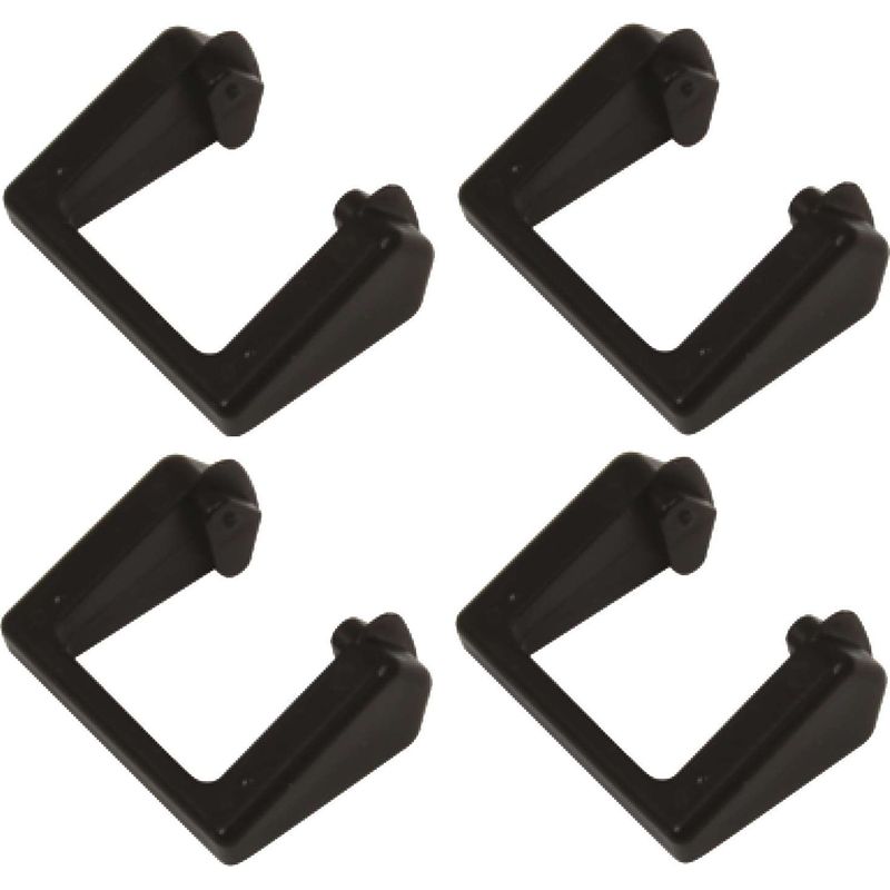 4x 120° Maximaler Öffnungswinkelbegrenzer Für Tiomos-scharniere Aus Schwarzem Delrin-kunststoff Für Küche, Bad, Tür, Schrank, Kommoden