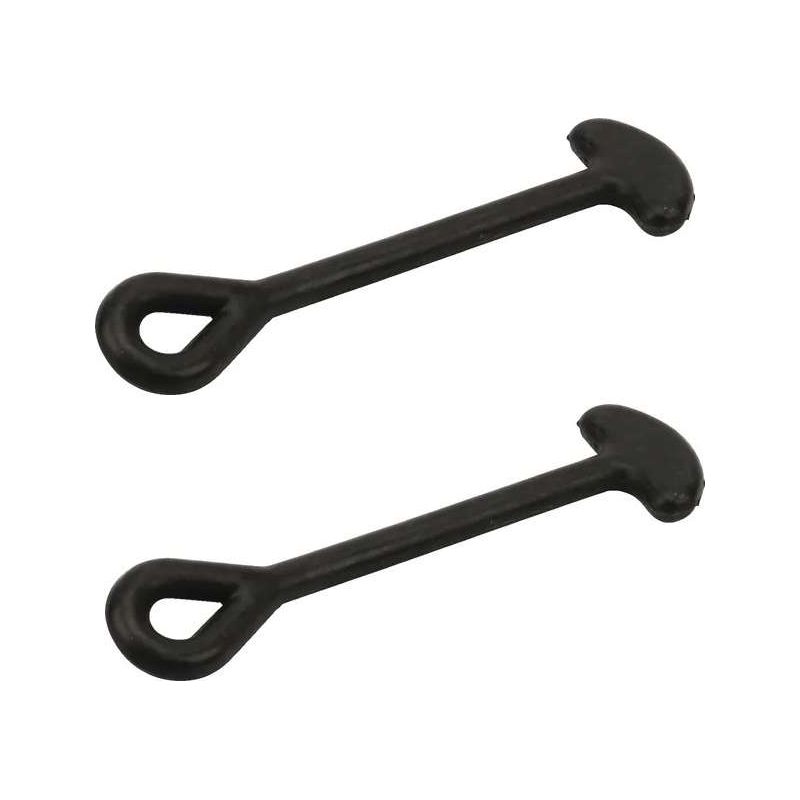 Ratschenspanner 2x 186 Mm – Maximale Belastung 150 Kg – Ausziehbarer Gurt Für Fahrradträger, Anhängerkupplungen, Anhänger, Pools, Gärten