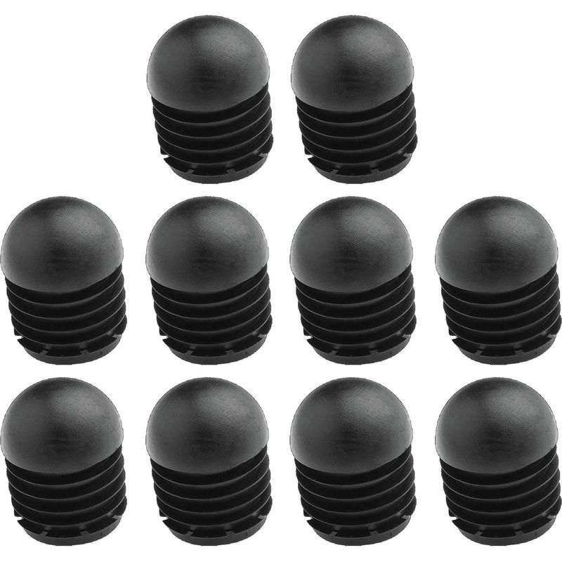 Set Mit 10 Runden Rohrendkappen – 18 Mm Außendurchmesser – Rutschfest Und Elastisch Für Möbel – Schützt Tisch- Und Stuhlbeine