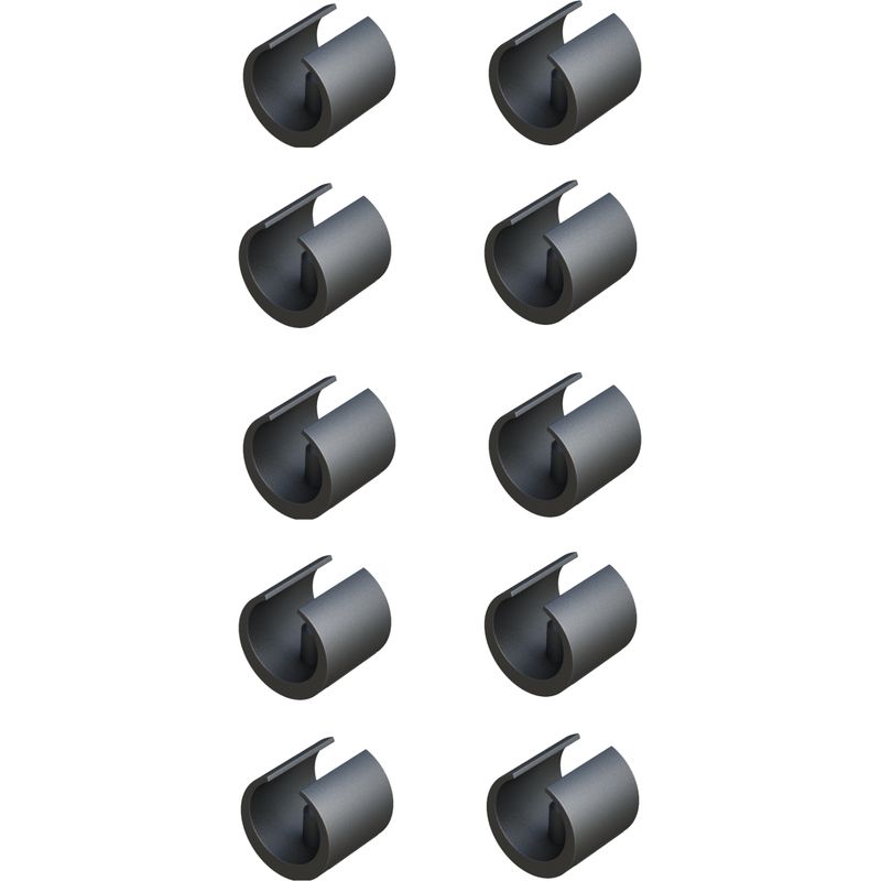 10x Kunststoff-endkappen 14-16 Mm Runde Stuhlfüße Zum Selbermachen