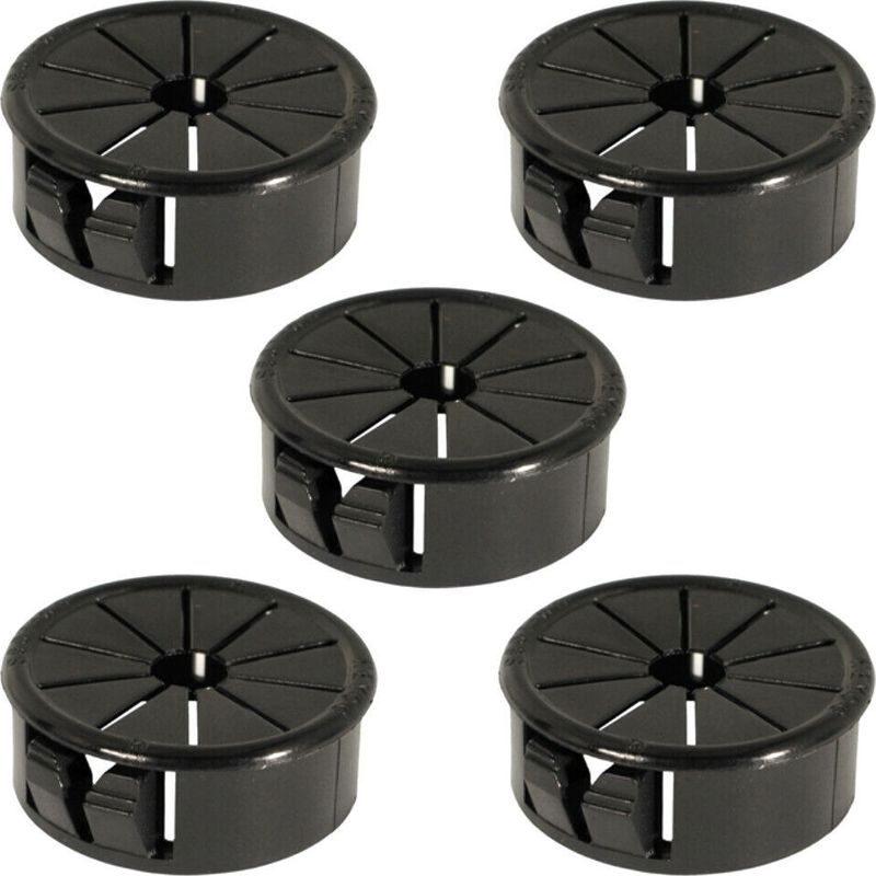 Packung Mit 5 Versenkten Kabelverschraubungen, 22,2 Mm Durchmesser – Polyamid 6.6 Für Kabel Von 3,2 Bis 25,4 Mm² – Saubere Und Ordentliche Installation