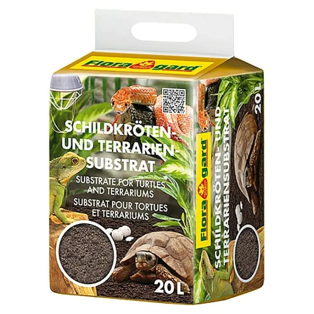 Schildkröten+Terrariensubstrat kompakt 20l - Floragard