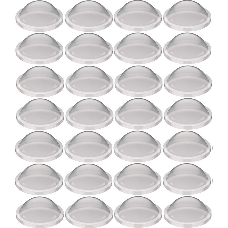 10 Mm Runde, Transparente Silikon-pufferpads – Permanenter Acrylaufkleber, Alterungsbeständig – 28er-packung Für Verschiedene Oberflächen