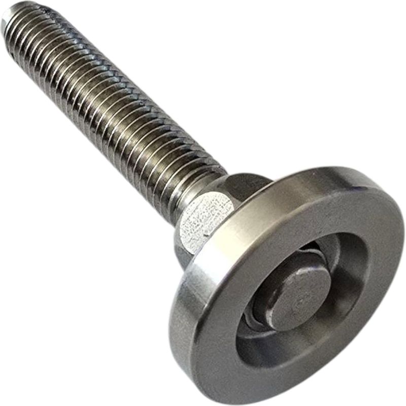Verstellbare Nivellierfußschraube, Komplett Aus Edelstahl Aisi 304 (a2), 5° Verstellbarer Anschlag Für Möbel Und Werkzeugmaschinen, M8x50 Mm