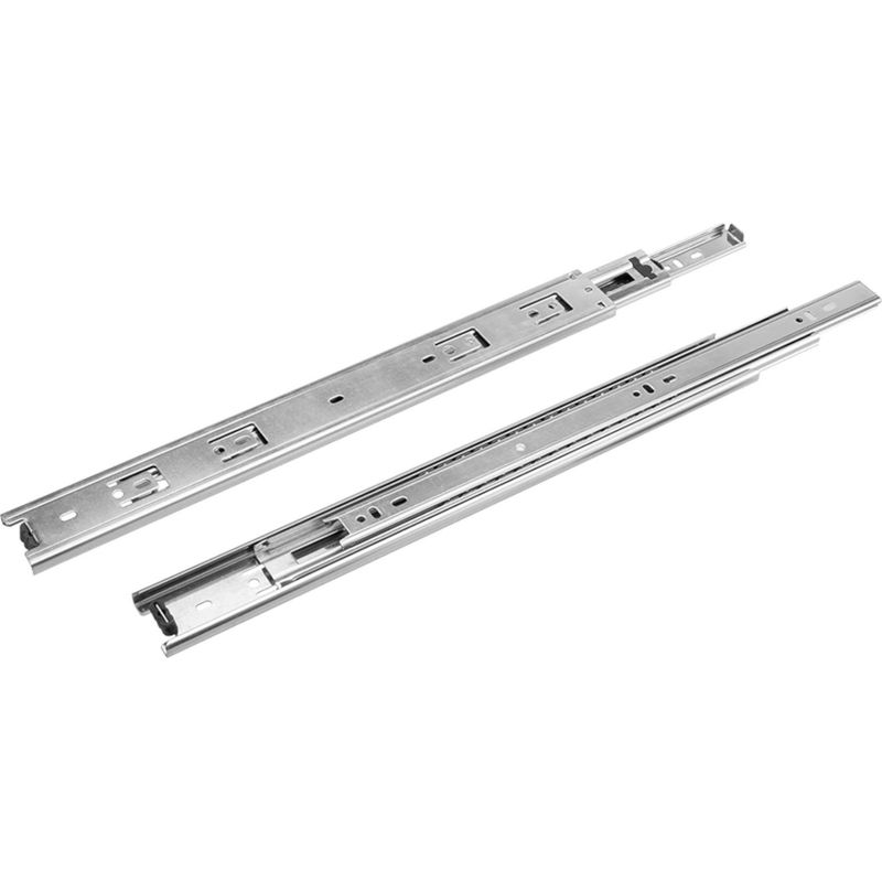 Kugelgelagerte Schubladenschiene – Vollauszug – 250 Mm Vollauszug – Maximale Belastung 13 Kg – Kugellagersystem – Ohne Dämpfer