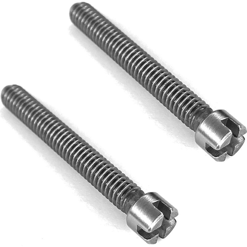 Kreuzschlitz-bettschrauben, 2 X 8 Mm X 60 Mm – Rohstahl – 150 Mm Steigung – Direktgewinde Für Möbel Und Schränke – Reparatur Und Montage