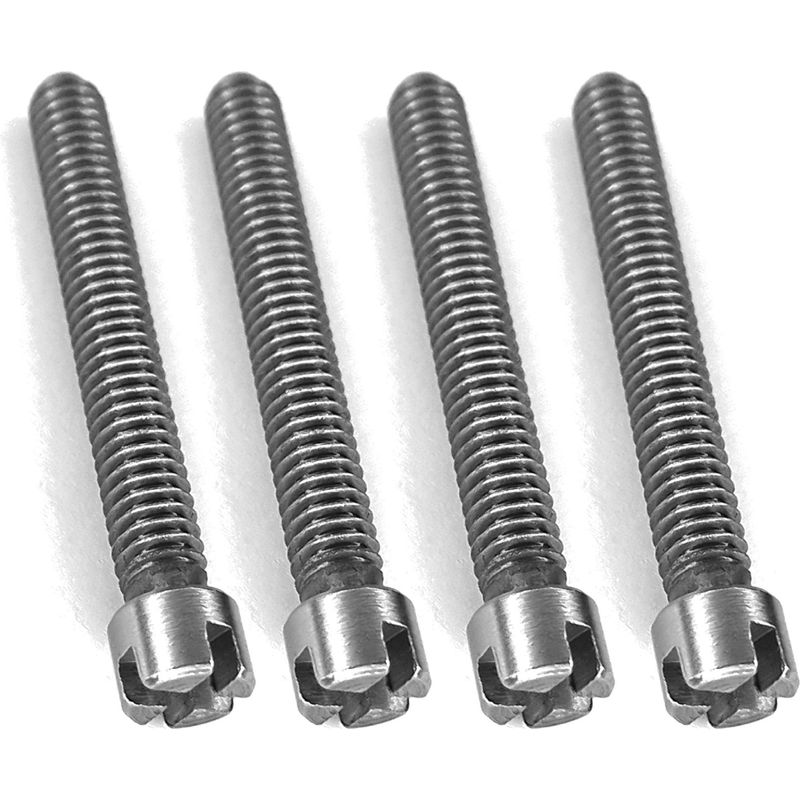 Satz Mit 4 Kreuzschlitz-bettschrauben Aus Rohstahl 8 Mm X 60 Mm – 150 Mm Steigung – Direktgewinde Für Möbel Und Schränke
