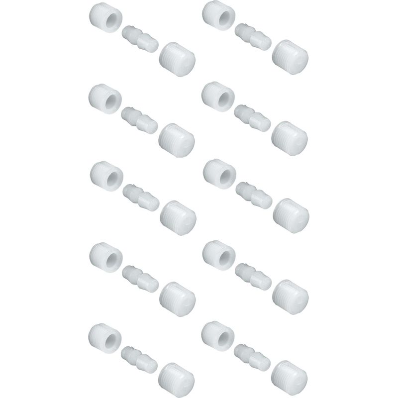 10 Runde Kunststoff-montagebeschläge (10,5 Mm) Für Holzmöbel, Tische, Betten, Kleiderschränke, Regale Und Schränke