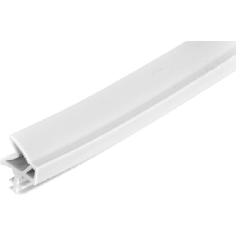 Türdichtungsprofil Für Den Innenbereich – Weißer Tpe-gummi – 12 Mm Faltenbreite – 5 Meter Länge – Einfache Montage In 4 X 7 Mm Nut