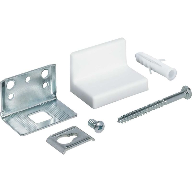 Stahl-montagehalterung Für Das Obere Element – Tragfähigkeit 150 Kg – Abmessungen 56 X 35 Mm – Seitliche Und Höhenverstellung 8 Mm