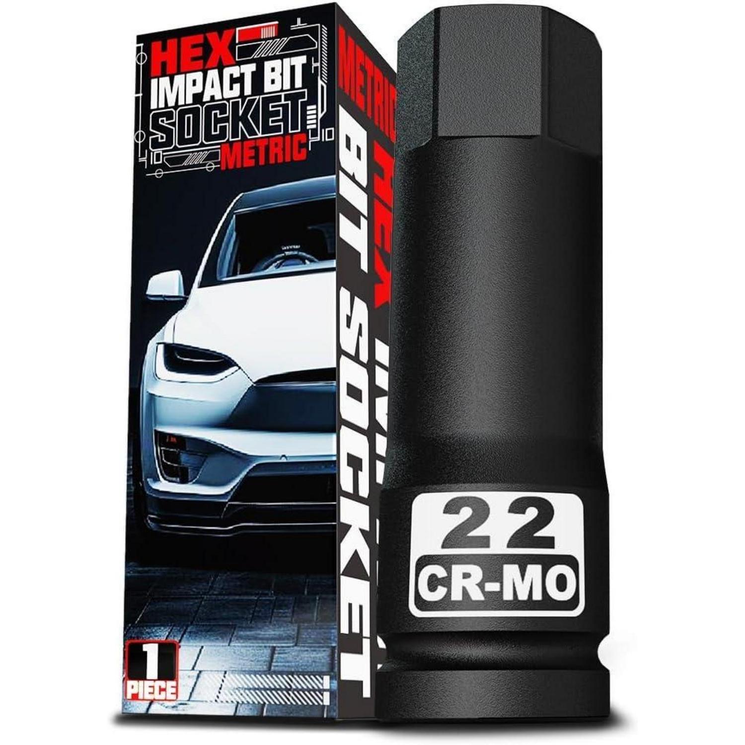 Schlagschrauber-bit H22 (22mm) 1/2 Zoll Cr-mo Stahl Für Drehmomentschlüssel