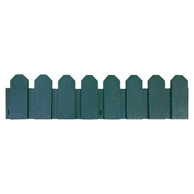 4 flexible Kunststoffränder - Grün - 20x80cm NORTENE