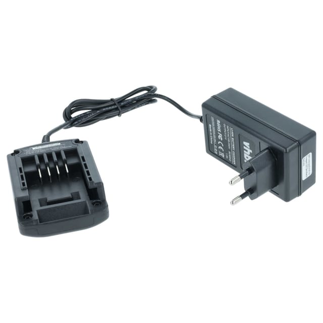 Ladegerät kompatibel mit Worx WG170.1, WG175, WG170, WG175.1, WG180, WG169E.9, WG259E, WG255E.5, WG259.5 Werkzeug Li-Ion-Akkus, 21V - Vhbw