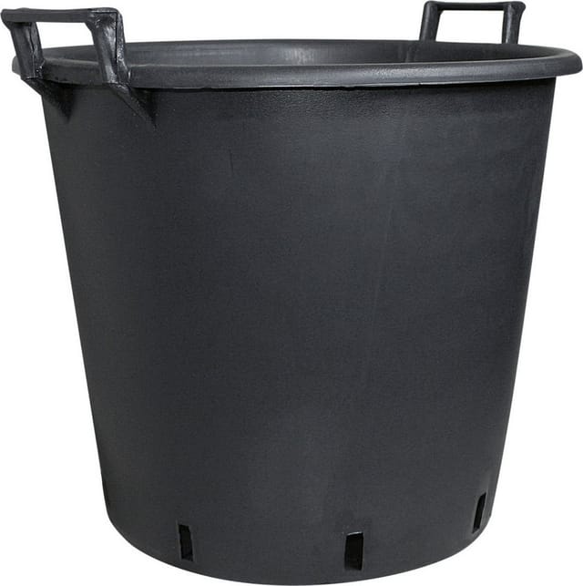 Geli Pflanzcontainer ø 50 x 50 cm schwarz Blumentöpfe & Übertöpfe
