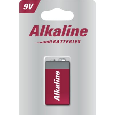 FP - Alkaline Batteries 9V 2er Blister 1st price