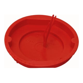 Signaldeckel rot 60mm ø f. Schalterdosen