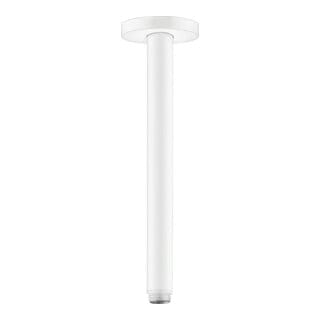 Brausearm s 300mm Decke m 1/2', Weiß matt (27389700) - Hansgrohe