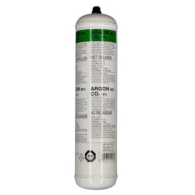 Einwegflasche Argon