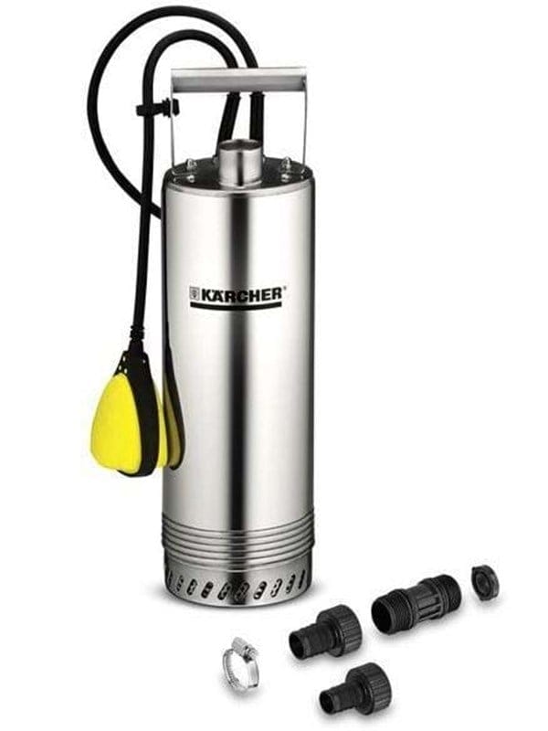 Zisternenpumpe KÄRCHER BP 2 Cistern: Tauchdruckpumpe mit robustem Edelstahlgehäuse, ideal für Gartenbewässerung mit Regenwasser, inkl.