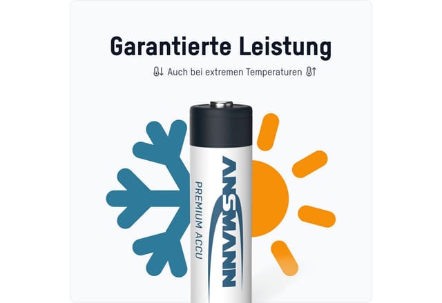 Akku Mignon aa 2500 mAh1,2V Ni-MH, 16 Stück - Ansmann