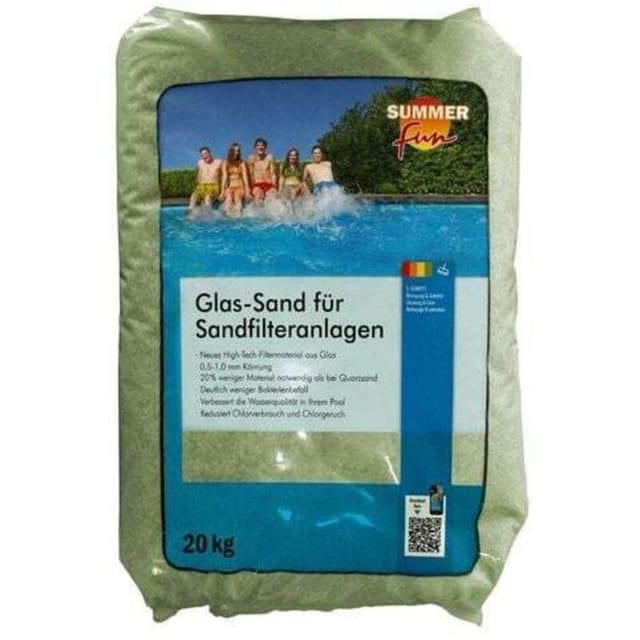 Summer Fun - Glassand für Sandfilteranlagen 20 kg Sandfilteranlagen