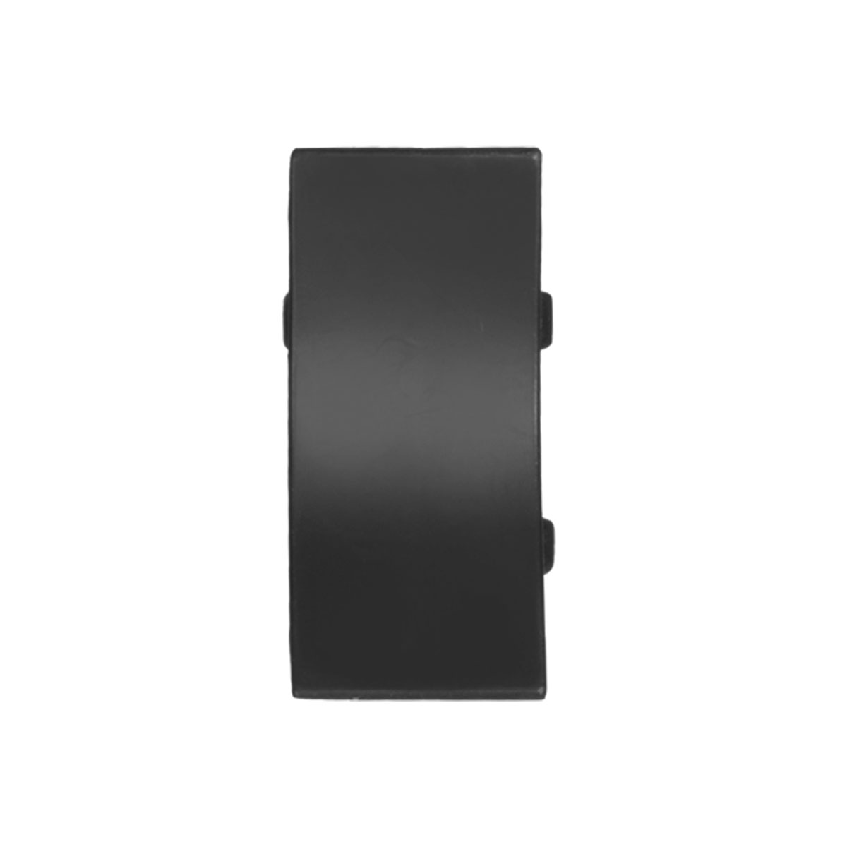 Holzbrink - Verbinder passend zu Abschlussleisten Schwarz, Verbindungsstück pvc Küchenabschlussleiste 23x23 mm