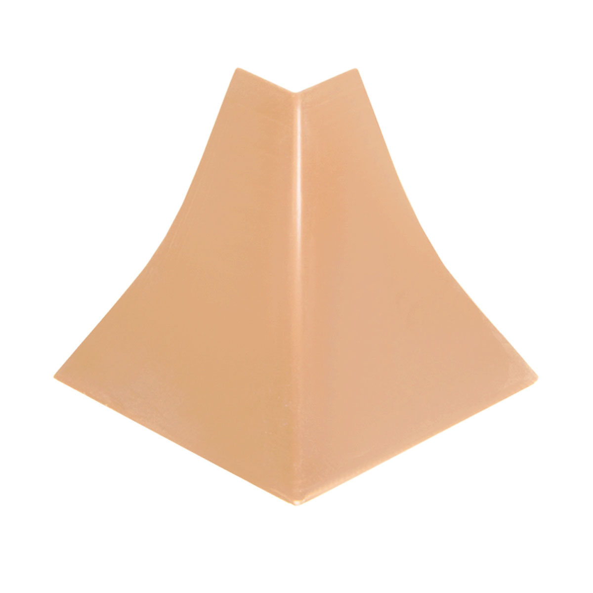HOLZBRINK Außenecke passend zu Abschlussleisten Buche, Außenkante PVC Küchenabschlussleiste 23x23 mm