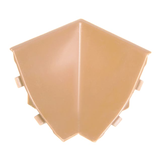 Innenecke passend zu Abschlussleisten Buche, Innenkante pvc Küchenabschlussleiste 23x23 mm - Holzbrink