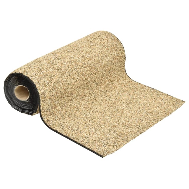Steinfolie Natur-Sand 500x40 cm - Vidaxl