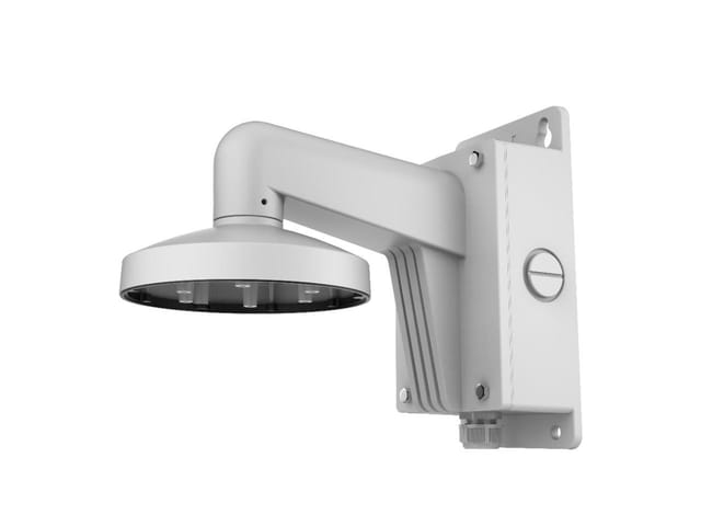 Hikvision - DS-1473ZJ-155B - Support Mural Avec Boite de Jonction pour Caméra Dôme - Intérieur/extérieur