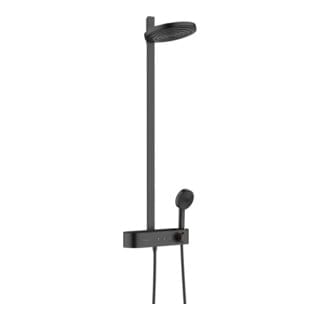 Pulsify s - Duschset 260 mit Thermostat ShowerTablet Select 400, 2 Strahlen, EcoSmart, Schwarz matt 24241670 - Hansgrohe