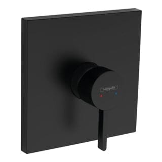 Hansgrohe Finoris - Duschunterputzarmatur, 1 Verbraucher, schwarz matt 76615670