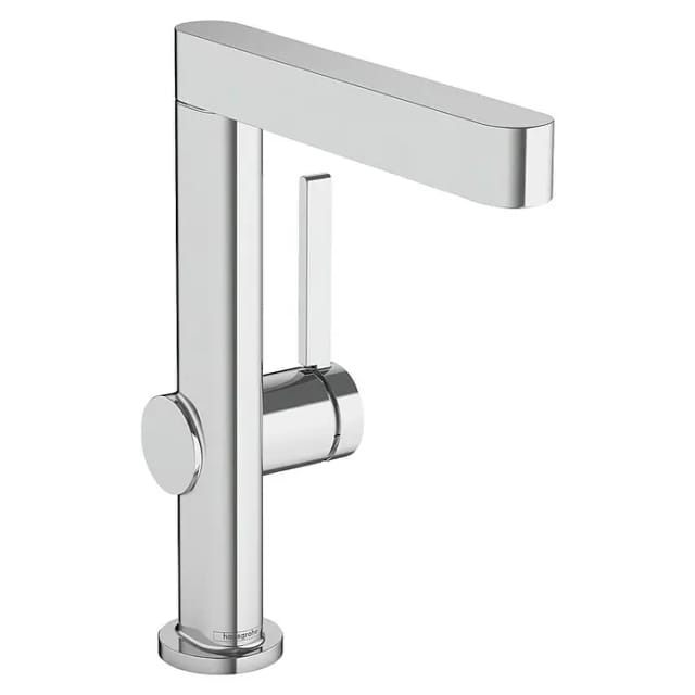 Finoris - Waschtisch Einhebelmischer 230, mit Ablaufgarnitur Push-Open und schwenkbarem Auslauf, EcoSmart, verchromt 76060000 - Hansgrohe