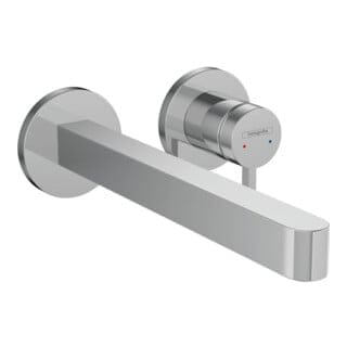 Finoris - Waschtisch Einhebelmischer-Unterputz, 2-Loch Installation, EcoSmart, verchromt 76050000 - Hansgrohe