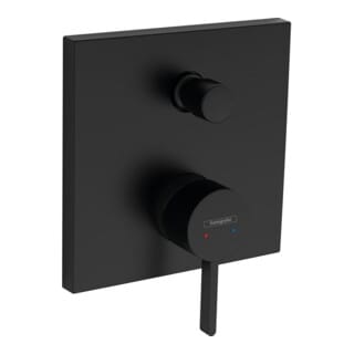 Hansgrohe Finoris - Badewannenarmatur- Unterputz, für 2 Verbraucher, schwarz matt 76415670