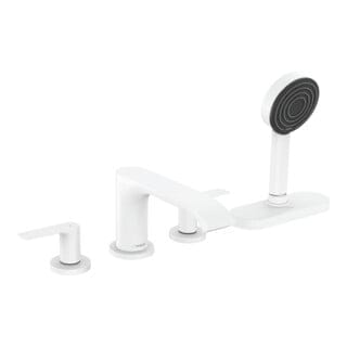 Vivenis - Wannenrandarmatur, 4-Loch-Installation, sBox, weiß matt 75444700 - Hansgrohe