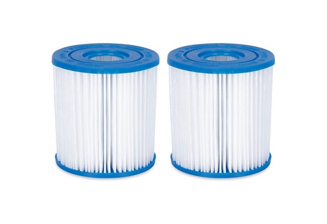2er-Set Filterpatronen i für Schwimmbad h 9 cm x ø 7,8 cm