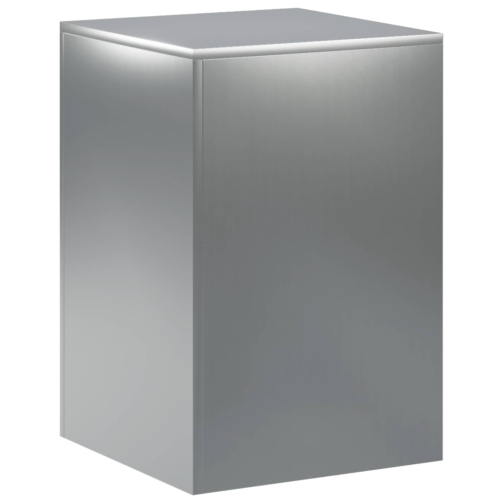 Pflanzenständer Silber 40 X 40 X 60 Cm Stahl Vidaxl