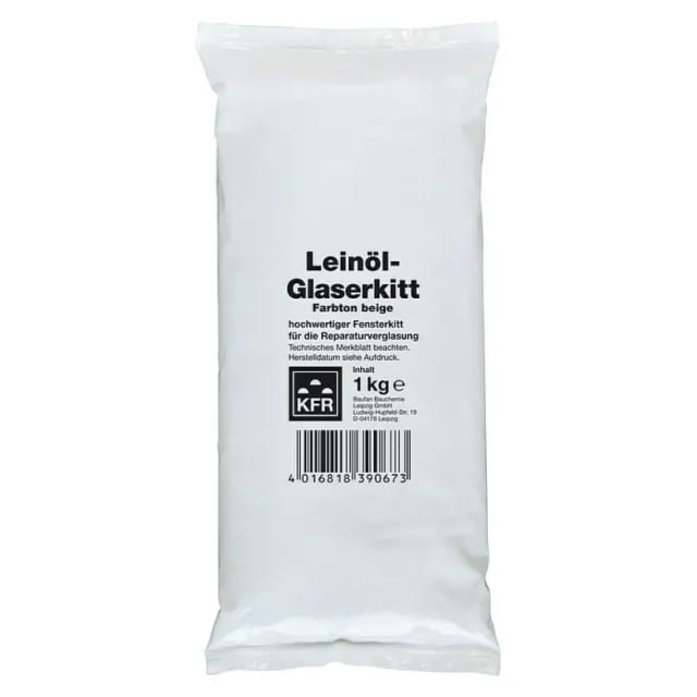 Leinöl-Glaserkitt 1 kg Spachtelmassen - Decotric