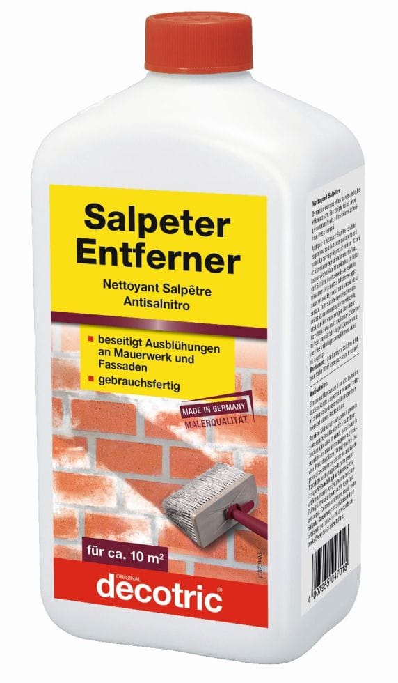 Salpeterentferner 1 l tiefenwirksam Reiniger - Decotric