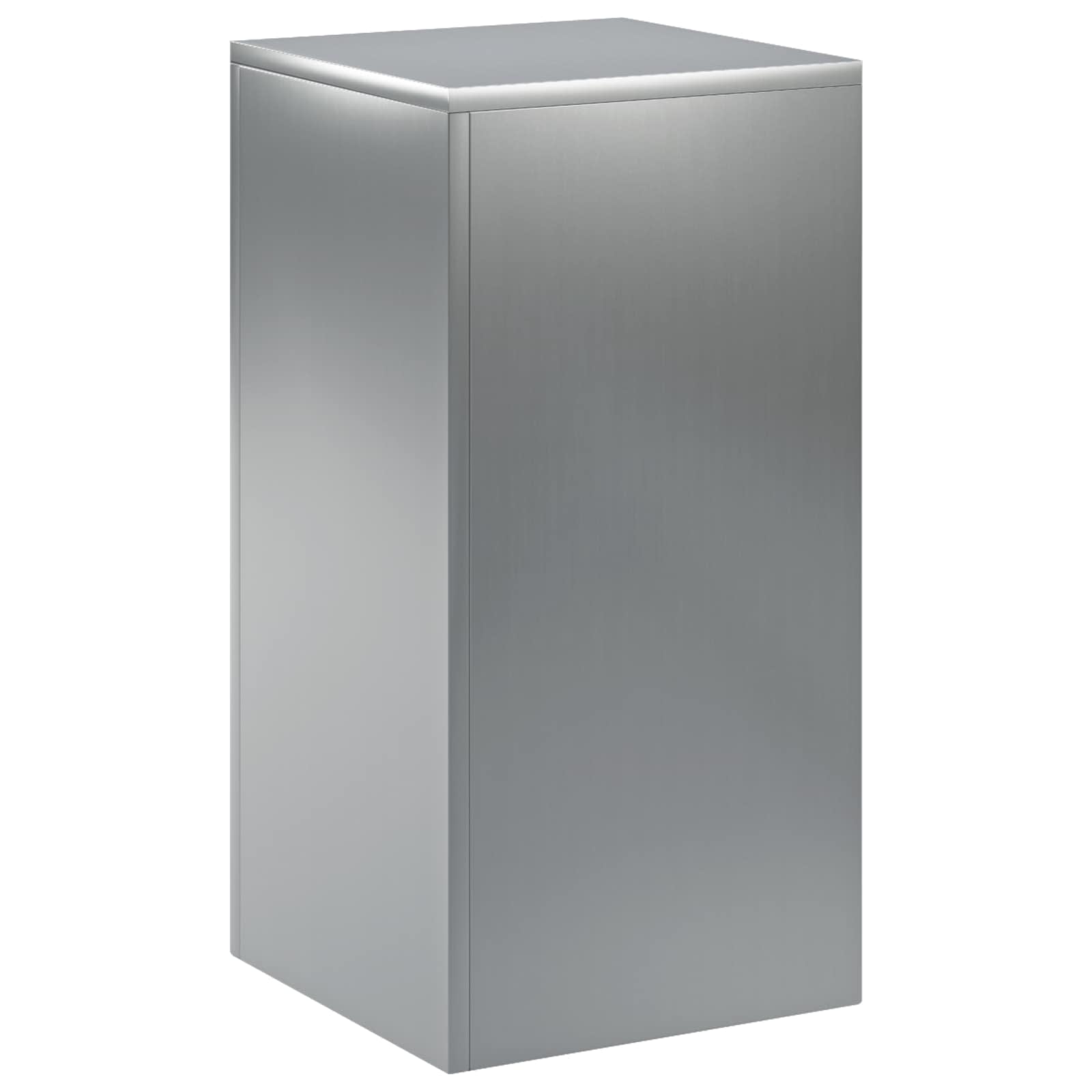 Pflanzenständer Silber 30 X 30 X 60 Cm Stahl Vidaxl
