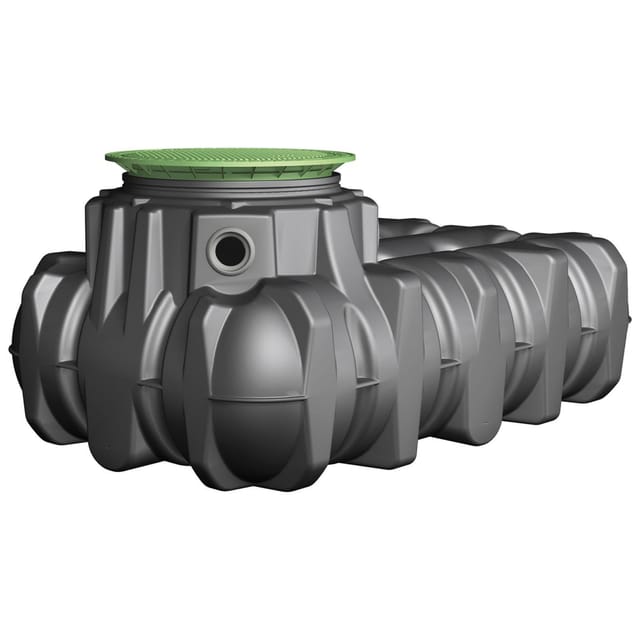 GRAF Regenwasser-Flachtank Platin 1500L