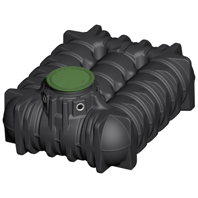 GRAF Regenwasser-Flachtank Platin 5000L